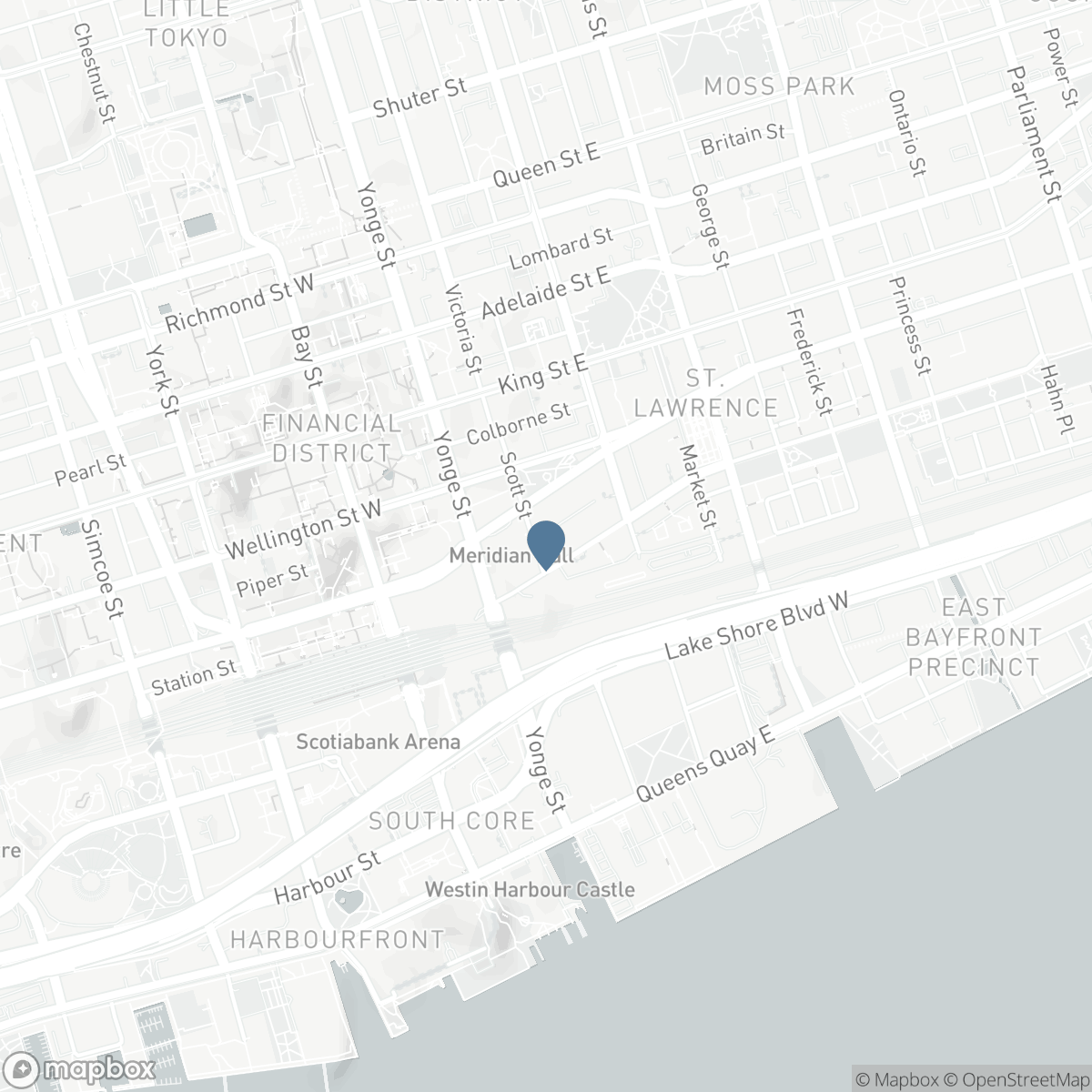 311 - 1 SCOTT STREET, Toronto, Ontario M5E 1A1